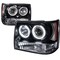 Spec-D Tuning 93-96 Jeep Gran Cherokee Halo Projector Headlight 2LHP-GKEE93G-TM - alternate 1
